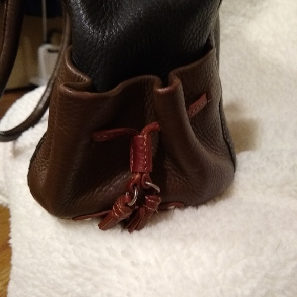 Cole Haan Tri Color(brown and black)Leather Purse - Picture 4 of 8